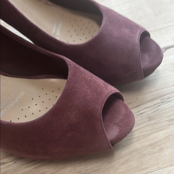 Rockport Purple Heels Classic Peep Toe size 6.5 - Picture 8 of 11